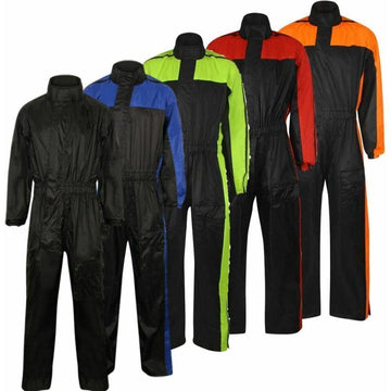 Python Rainsuit Pull Over One Piece Outdoor Fishing Motorcycle Bike - biznimart